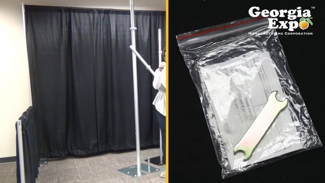 Pipe and Drape - LCB Telescoping Uprights | Georgia Expo смотреть онлайн