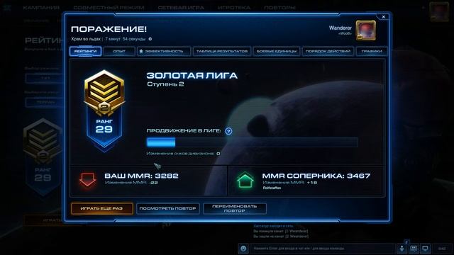 SC2: LoTV ладдер.