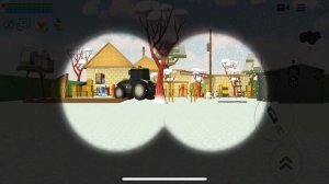 Засняли Санта Клауса на Камеру в Чикен Ган! Тёма Chicken Gun 3.8.01