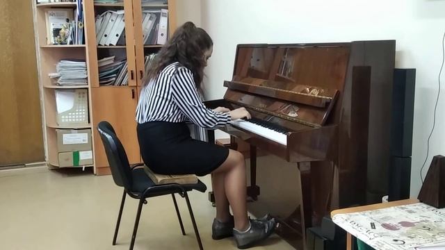 Гаспарян Сусанна, 12 лет. Я.Ванхаль Соната A-dur 2. В.Купревич " Весенний эскиз" смотреть онлайн