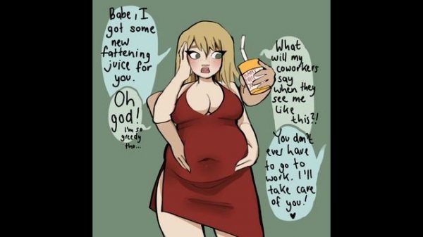 Lara's Weight Gain (Comic Dub)