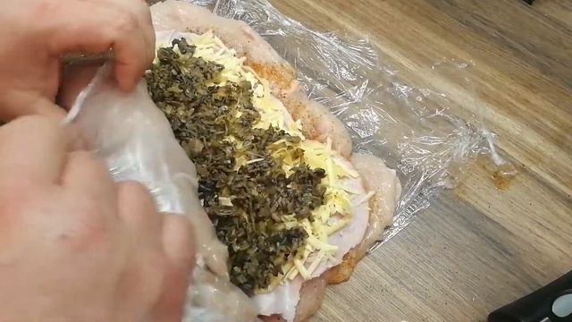 Сочный рулет из куриного филе смотреть онлайн