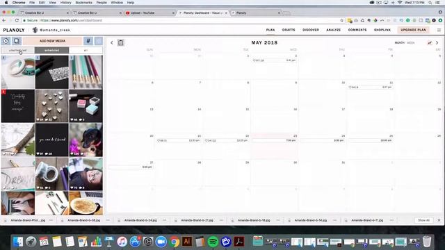 Planoly Tutorial to learn how to use Planoly to plan and schedule your Instagram content смотреть онлайн