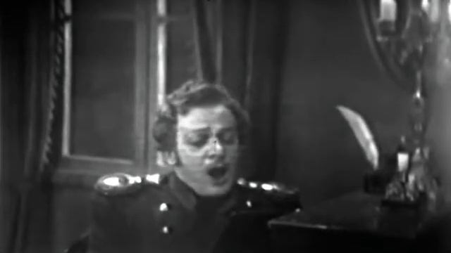 Сергей Лемешев Ария Владимира Дубровского из оперы "Дубровский" 1961 год смотреть онлайн