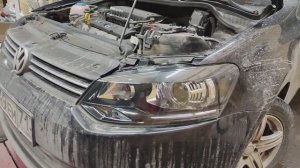 Wv Polo установка призматических bi-led линз под врезку.