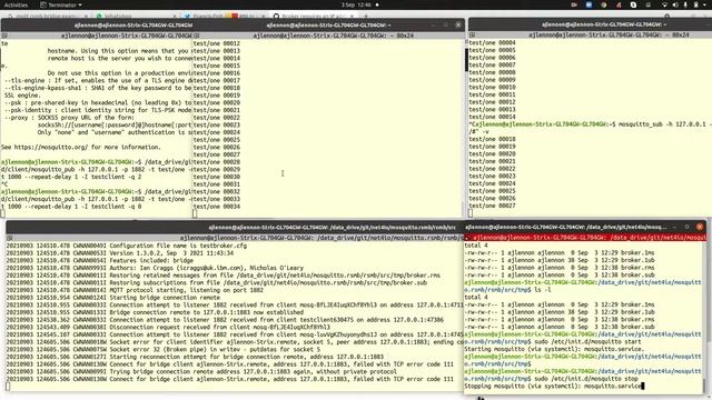 RSMB (Picobroker) bridging MQTT from a local sensor network to the cloud смотреть онлайн