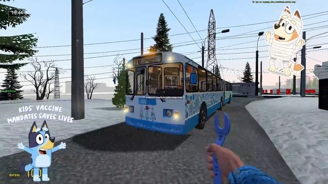 покатушки с крокодилом геной в trolleybus fs перед новым годом смотреть онлайн