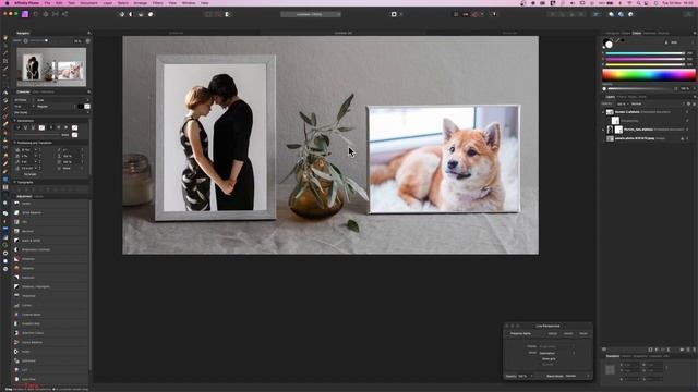Create a quick mockup in Affinity Photo смотреть онлайн