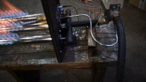 Газовая горелка для бани, перевод на балонный газ