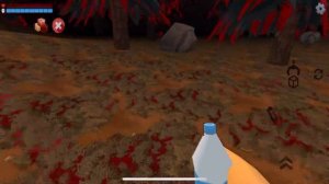 За Мной Следил Красный Человек в Чикен Ган и вот что Произошло.. Тёма Chicken Gun