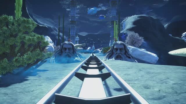 Подводный мир. Американские горки 3D смотреть онлайн