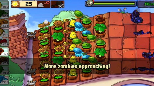 Plants vs Zombies Растения против Зомби Выживание. Крыша смотреть онлайн