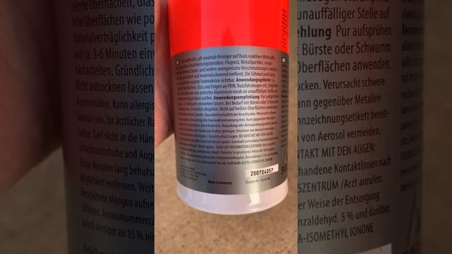 Koch Chemie RRR Reactive Rust Remover смотреть онлайн