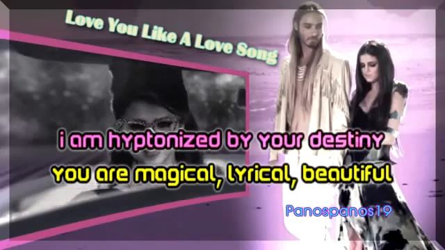 Love You Like A Love Song -Selena Gomez "karaoke Instrumental" смотреть онлайн