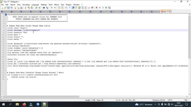 Auto Login Wifi ID Mikrotik Script Terbaru 2023 - Cuma 20RIbu Bisa Internet Unlimited смотреть онлайн
