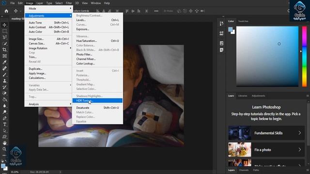 Image Menu ( Mode & Brightness/Contrast: Levels, Curves, Exposure ) |Part 37|عمومي لارښود смотреть онлайн
