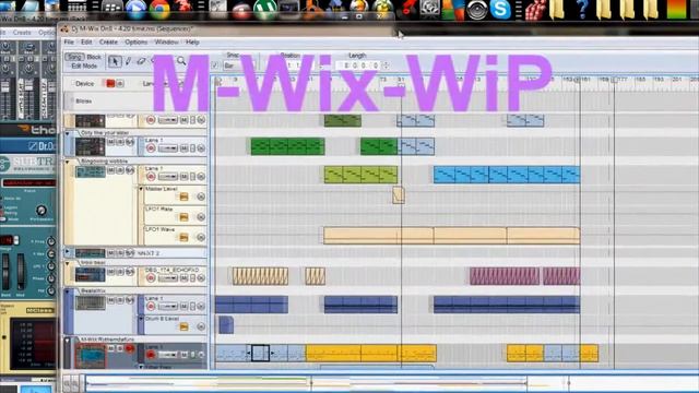 M-Wix Drum and Bass Teaser (Reason 5 insight) смотреть онлайн