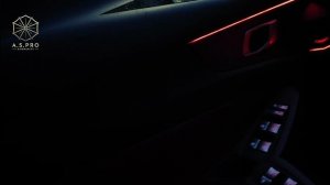 ЧАСТЬ 1. Показываем, как работает контурная подсветка салона Чанган кс 55 плюс!