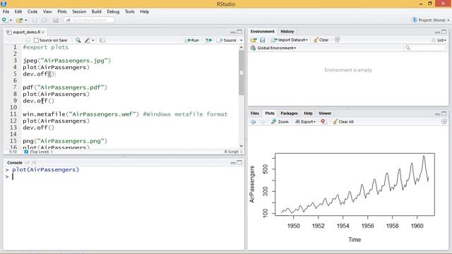 R Programming: Exporting Graphics смотреть онлайн