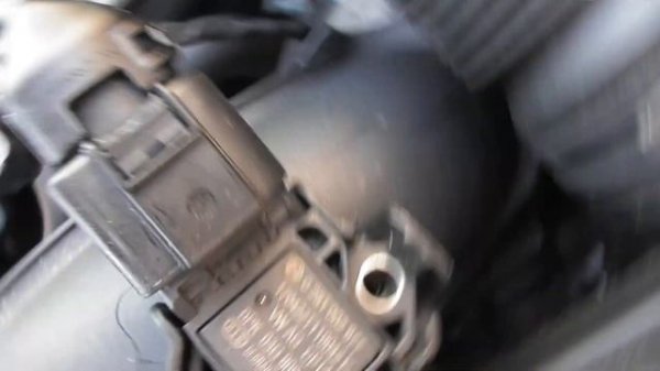 VW Polo Mk5 MAP Sensor Location