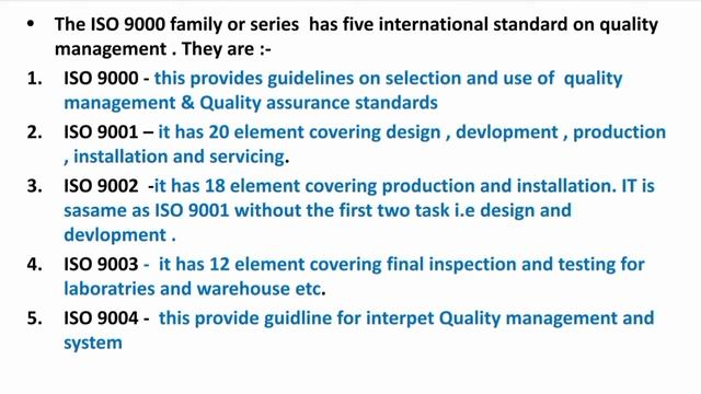 Quality management | ISO 9000 series |benefit| unit-5 , part-1|| By-Er.kishan kumar #tqm #quality смотреть онлайн