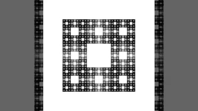 Menger Sponge via the chaos game смотреть онлайн