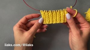 Резинка спицами, которая не растягивается и держит форму