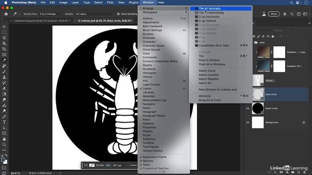 16-04 - Linked vs. embedded Smart Object смотреть онлайн
