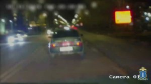 На нарушителя ПДД, пытавшегося скрыться от полицейских в Заволжье, составили 14 протоколов