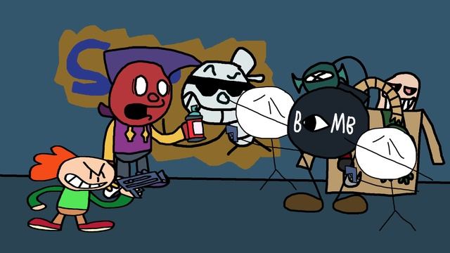 Pleko & Darn Vs. Bomb-Guy (RE-PLODED) смотреть онлайн