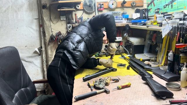 Хатсан 70 опять портим стволы.!!!!