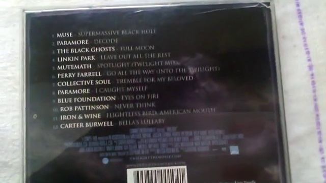 Обзор на CD саундтрек "Сумерки" Unpacking on the CD soundtrack of "Twilight "(Russian edition) смотреть онлайн