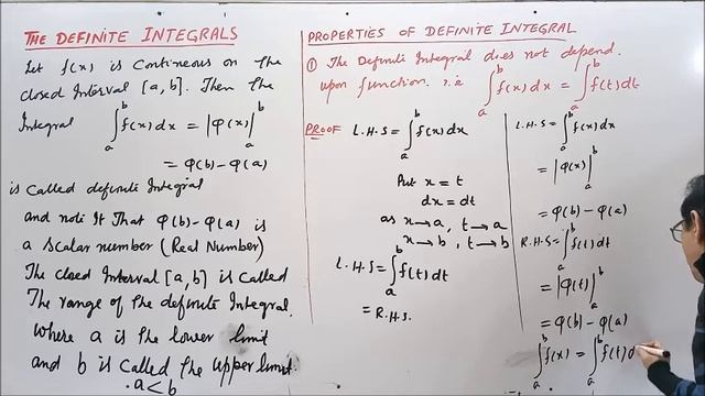 Ch#3 | Definite Integrals and Properties of Definite Integrals | Maths intermediate Part 2 (Lec 31) смотреть онлайн