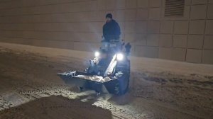 Работа мини-погрузчика Digger DX300