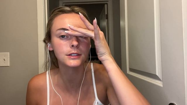 ASMR   Gua Sha & Face Massage On Myself 💆🏼♀️