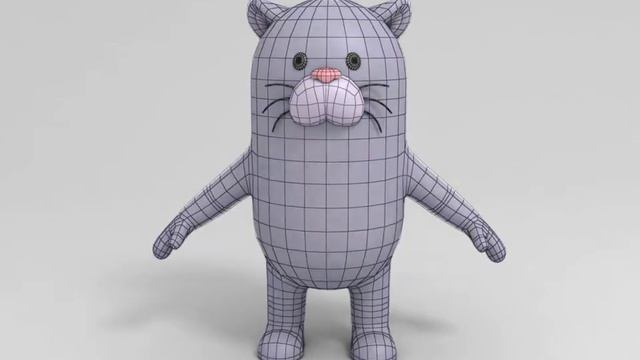3dmodel 3d Rigged Panther Character Mode At 3dexport.com