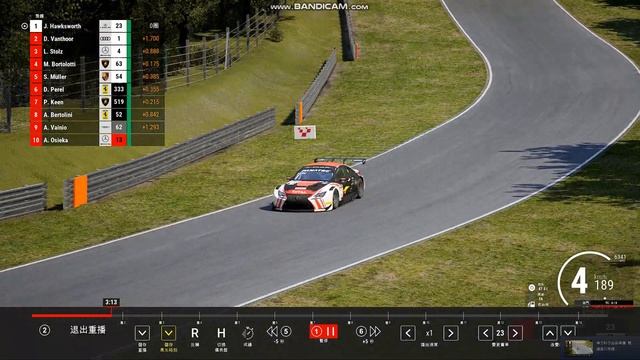[Assetto Corsa Competizione] Britian Brands Hatch Lexus RCF GT3 power slide смотреть онлайн