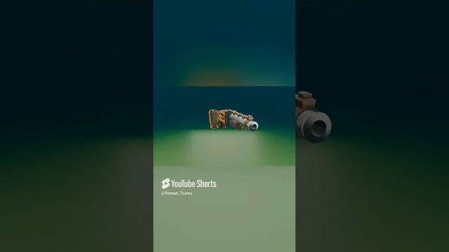 3D ружьё для игры 😊 #shorts смотреть онлайн
