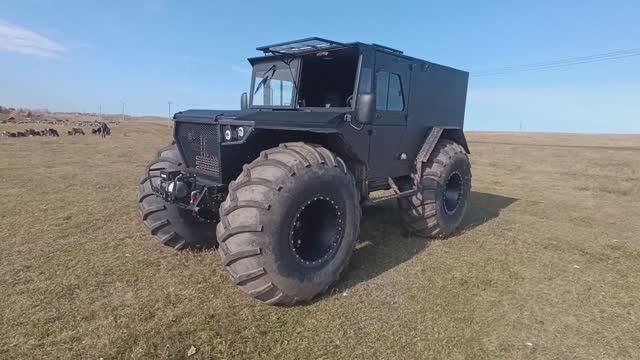 Вездеход Тундра ВОСТОК PRO!! Обкатку прошел!!! смотреть онлайн