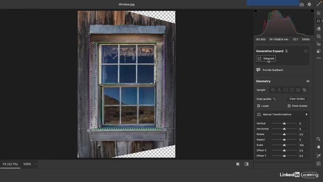 17-02 - Removing perspective distortion using Camera Raw смотреть онлайн