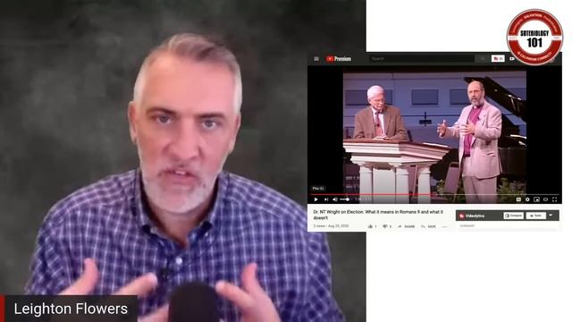 NT Wright Addresses Why Calvinists Interpret Romans 9 Incorrectly | Leighton Flowers | Calvinism смотреть онлайн