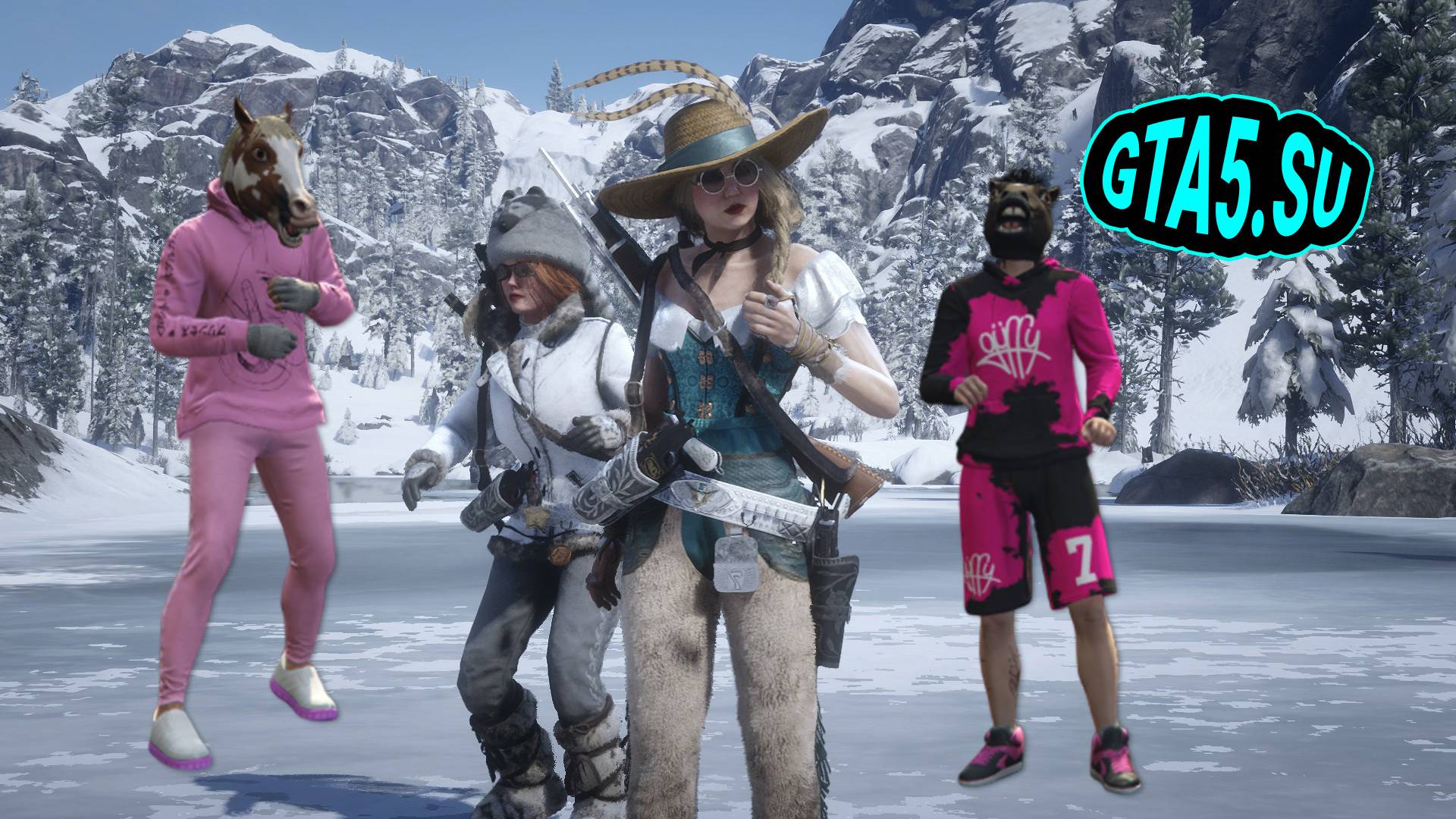 Зима в GTA Online скоро снег и Новый год 2025 ГТА 5 смотреть онлайн