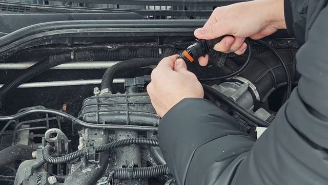 Ставим выносной датчик температуры воздуха на Весту, пропала дерготня #валерич #веста смотреть онлайн