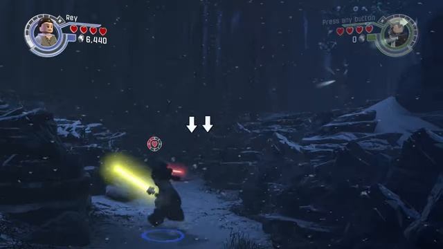 Rey Skywalker Custom Character in LEGO STAR WARS: TFA смотреть онлайн