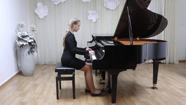 Белорыбкина Анна фортепиано 12 14 Р Глиэр Эскиз ор 34 №12 К Черни Этюд ор 299 №5 смотреть онлайн