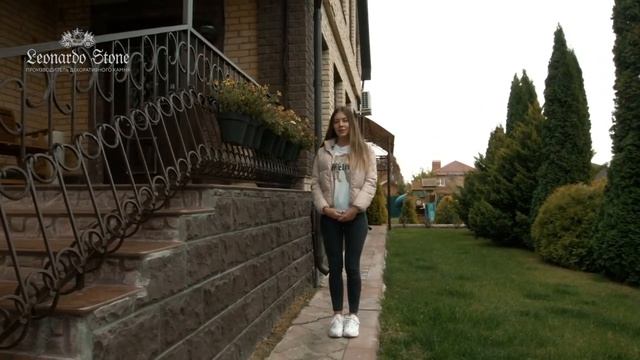 Отделка фасада загородного дома искусственным камнем! смотреть онлайн