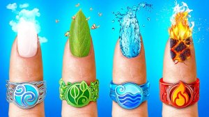 МЫ УДОЧЕРИЛИ ЧЕТЫРЕ СТИХИИ || Огонь, Вода, Воздух и Земля на уроке! Девичьи проблемы от 123 GO!