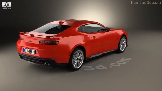 Chevrolet Camaro ZL1 2016 3D model by 3DModels.org смотреть онлайн