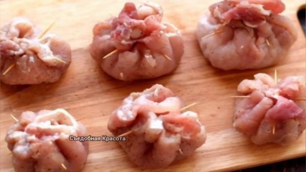 Мясные МЕШОЧКИ с Грибами и Сыром. Аппетитная ЗАКУСКА для Праздничного стола...