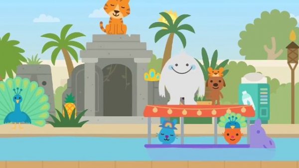 Sago Mini Zoo PlaySet - Play & Interact with Animal Zoo